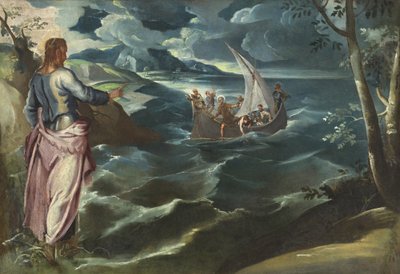 Christ at the Sea of Galilee by Jacopo Robusti Tintoretto